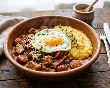 Tochitură dobrogeană de porc | Bogată și tradițională