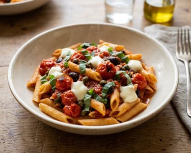 Penne alla Vesuviana | Gust napoletan gata în 20 min