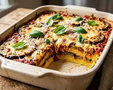 Pasticcio de mămăligă cu vinete | Savoarea Italiei la cuptor