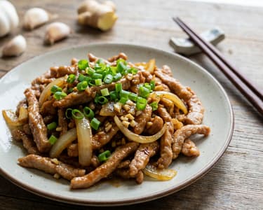 Pork with Oyster Sauce