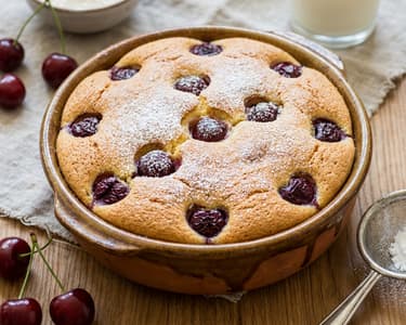 Fluffy Fruit Cake (Bublanina)