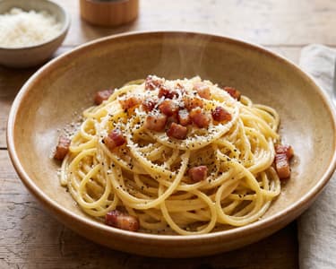 Spaghete carbonara