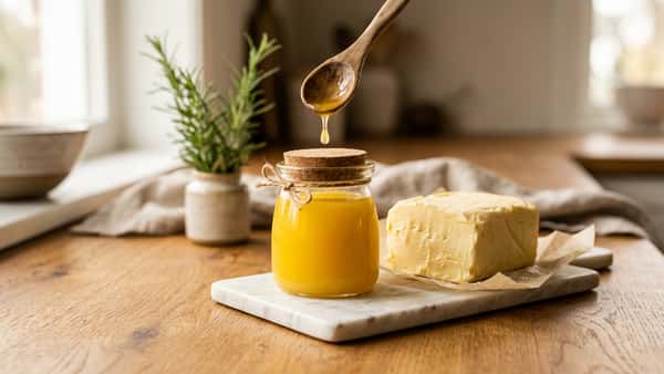 Ghee vs. Unt clarificat: Diferențe și beneficii la gătit