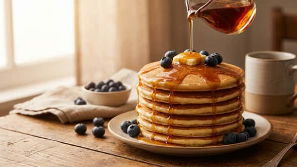 Pancakes pufoase în stil american: Rețeta clasică pas cu pas