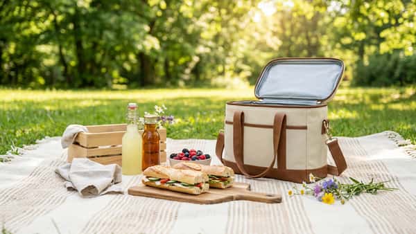 Geanta frigorifică pentru picnic în parcurile din București