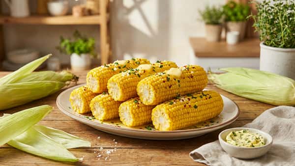 Porumb fiert: secretul pentru boabe dulci și aromate