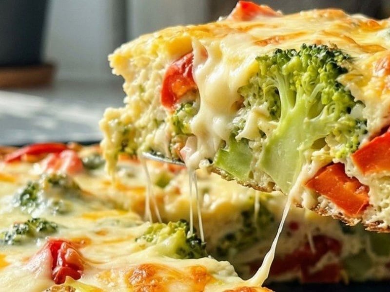 Frittata sărată cu legume