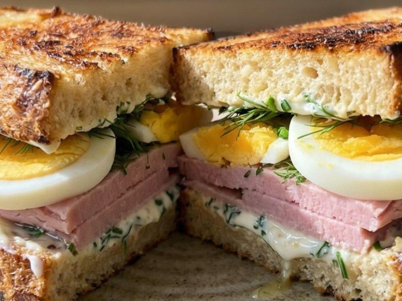 Ham and Egg Sandwich