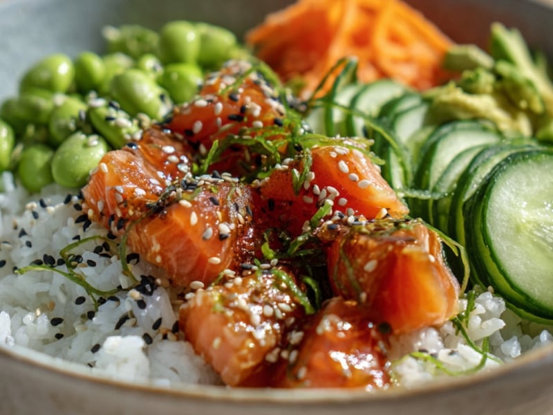 Salmon Poke Bowl