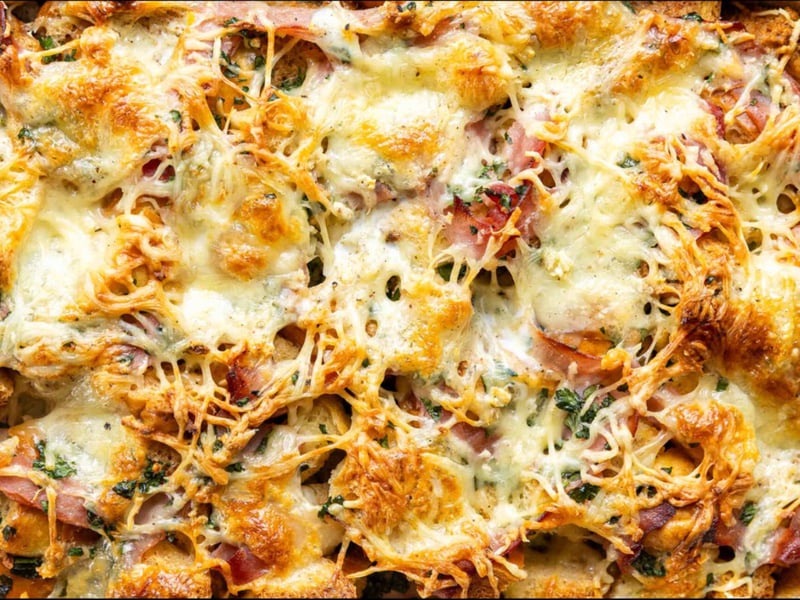 Savory Bread Pudding