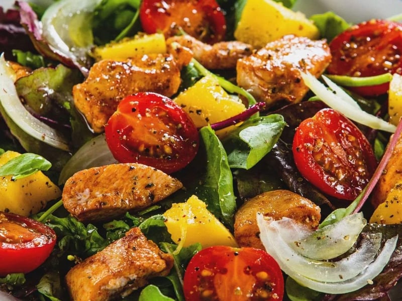 Tandoori Chicken Salad