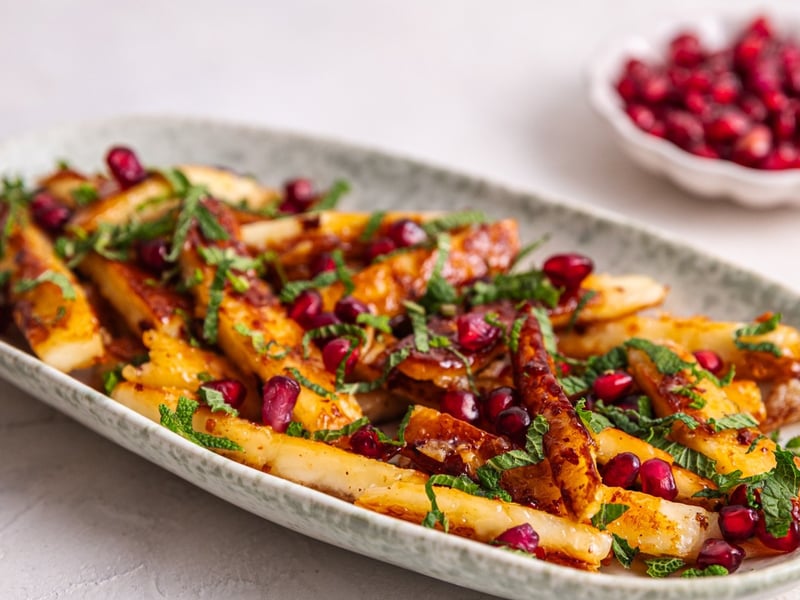 Bastonașe de halloumi prăjite