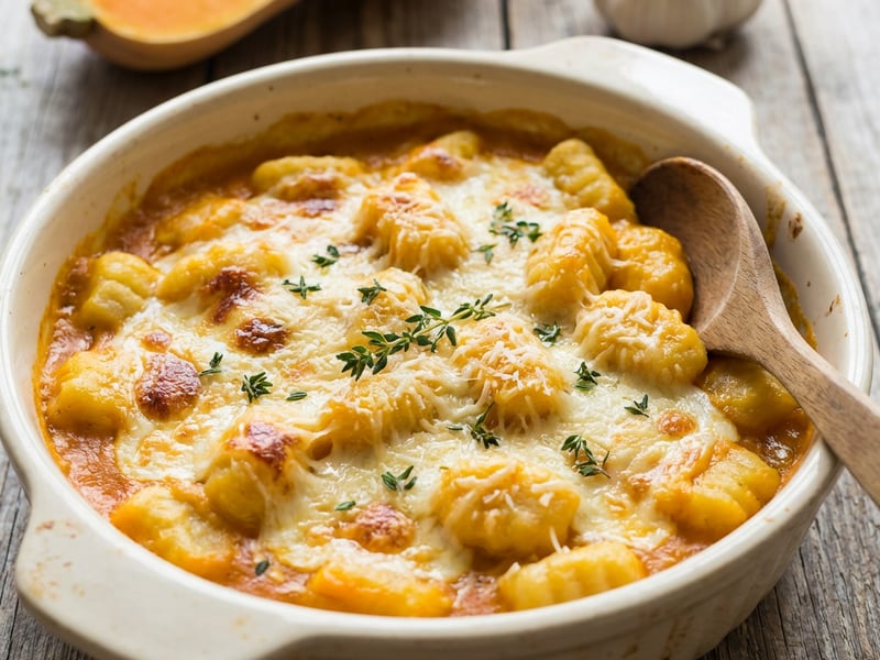 Baked Pumpkin Gnocchi