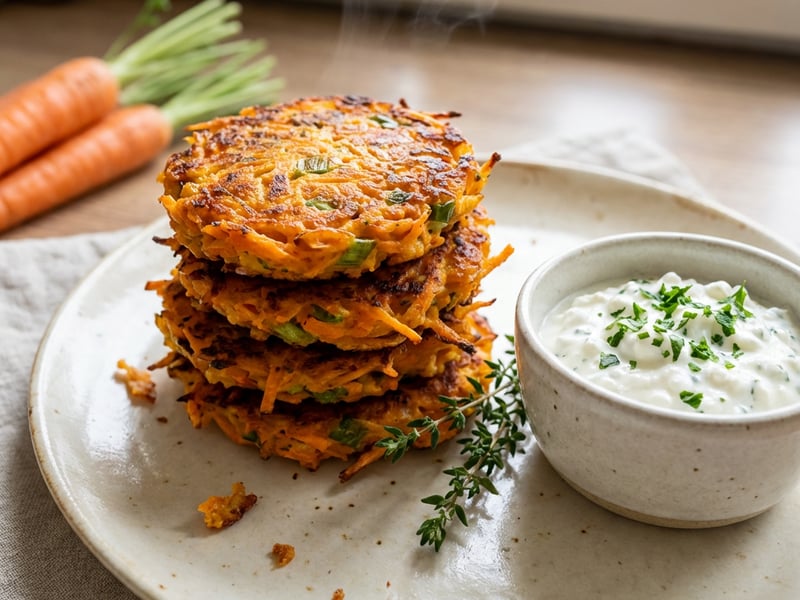Carrot Fritters