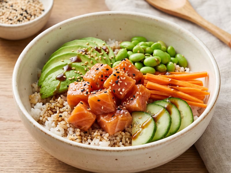 Salmon Poke Bowl