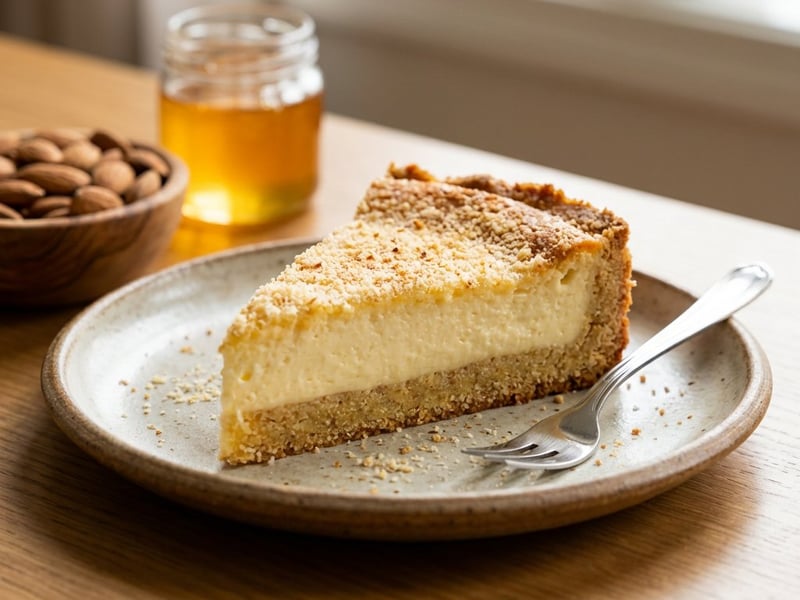 Prăjitură suedeză cu migdale fără gluten