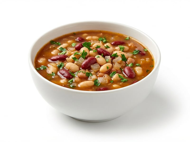 Bean Soup with Two Types of Beans