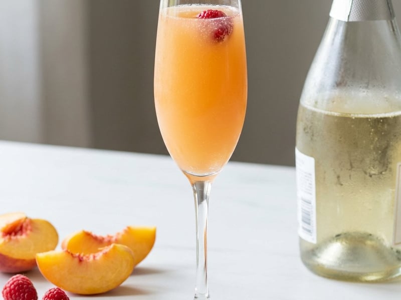 Bellini | Cocktail Italian cu Piersici și Prosecco