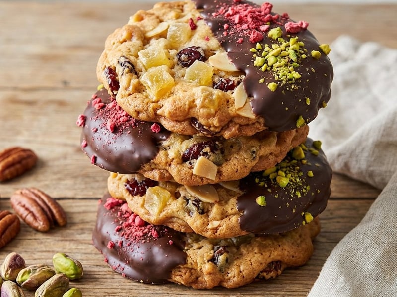 Marocane de Crăciun cu ananas și nuci pecan