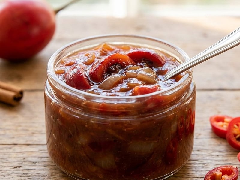 Chutney de tamarillo picant