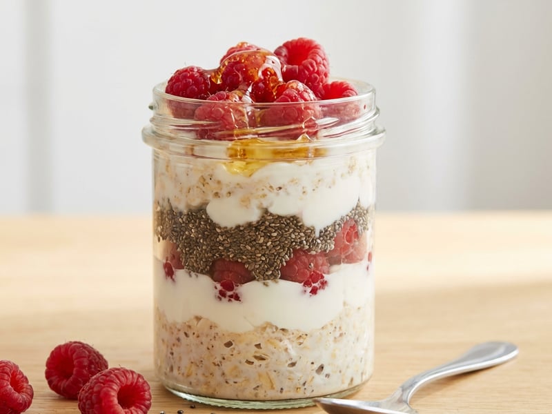 Cold Oat Pudding (Overnight Oats)