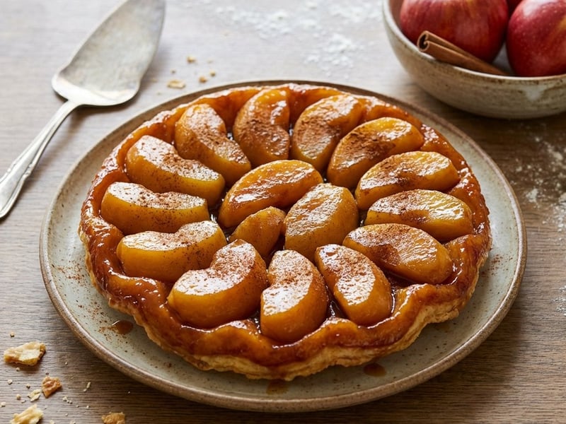 Apple and Caramel Tarte Tatin
