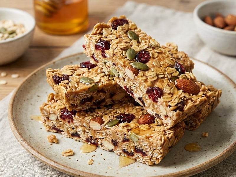No-Bake Muesli Bars | Quick Snack