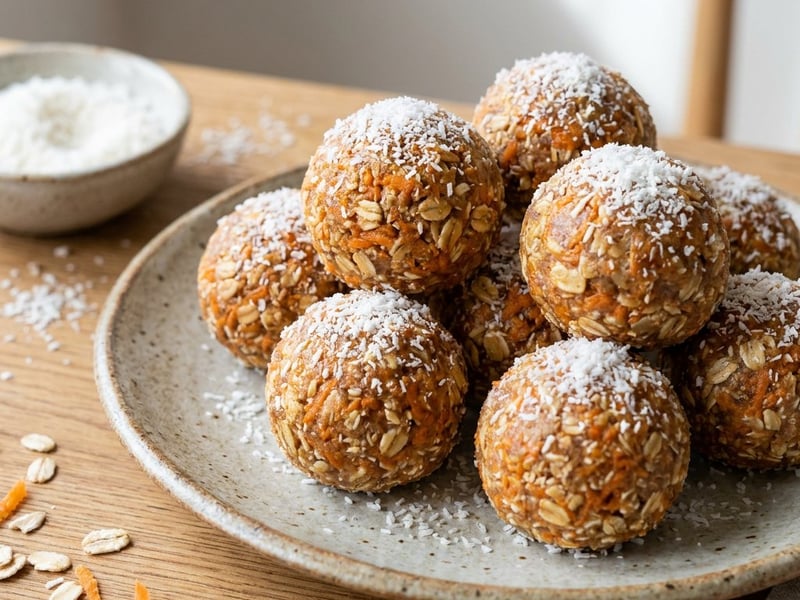Carrot energy balls | Quick snack