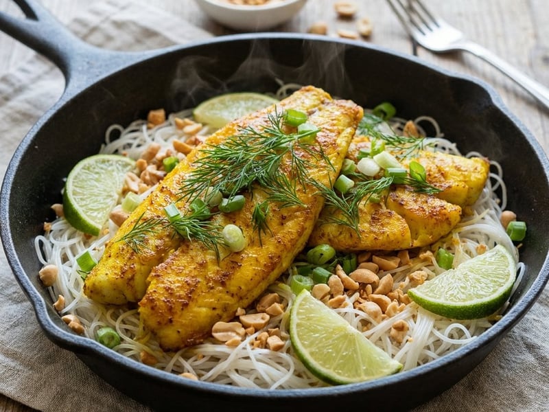 Chả Cá – Pește vietnamez cu turmeric și mărar