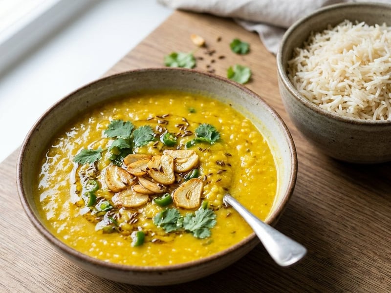 Dal Tadka | Curry indian aromat de linte