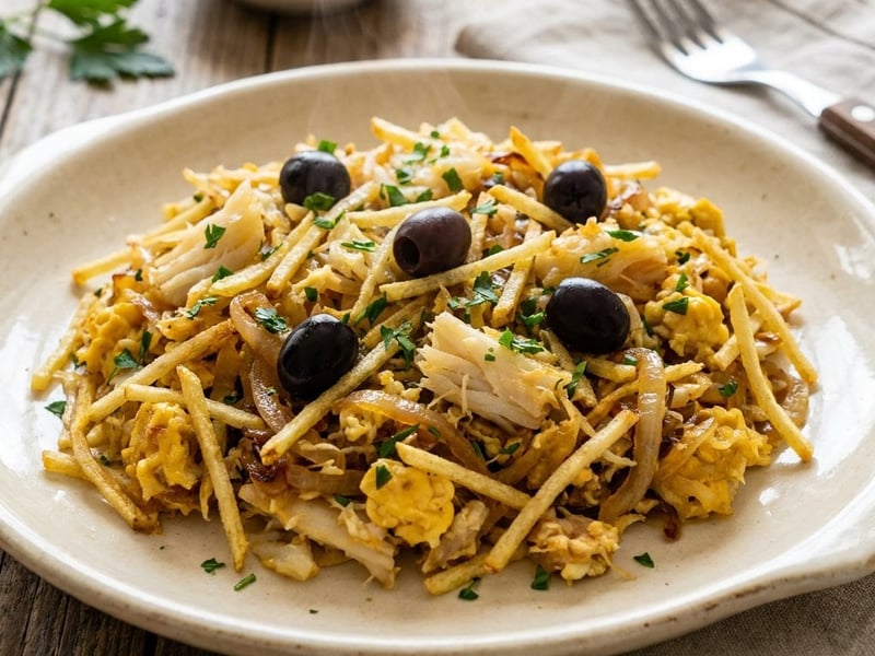Bacalhau à Brás | Creamy Portuguese-style cod