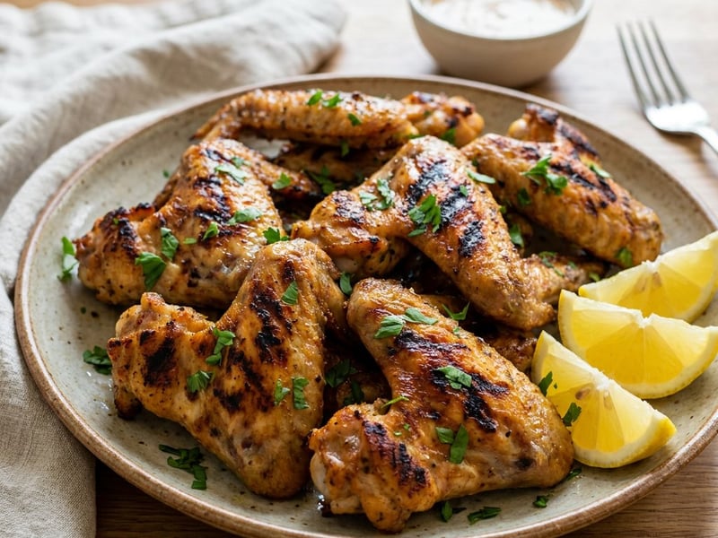 Grilled chicken wings | Crispy and flavorful
