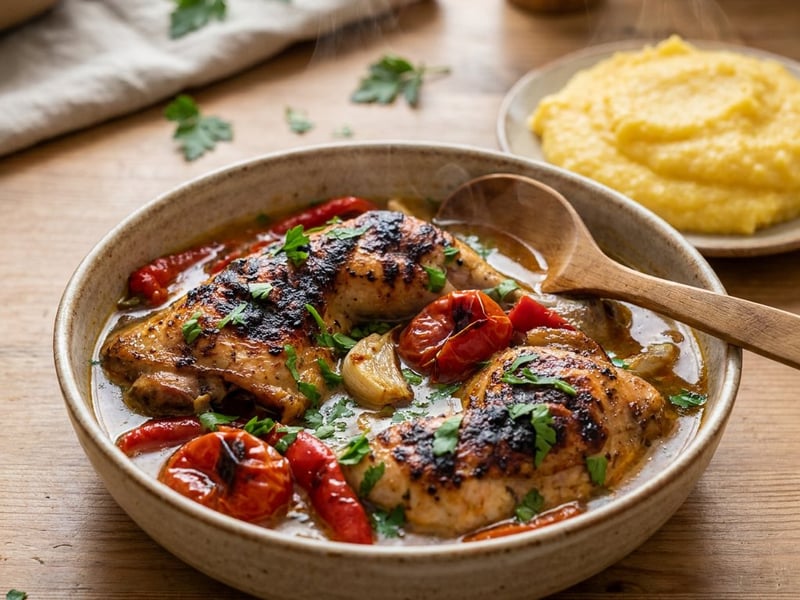 Grilled Chicken Saramură | Tender and Flavorful