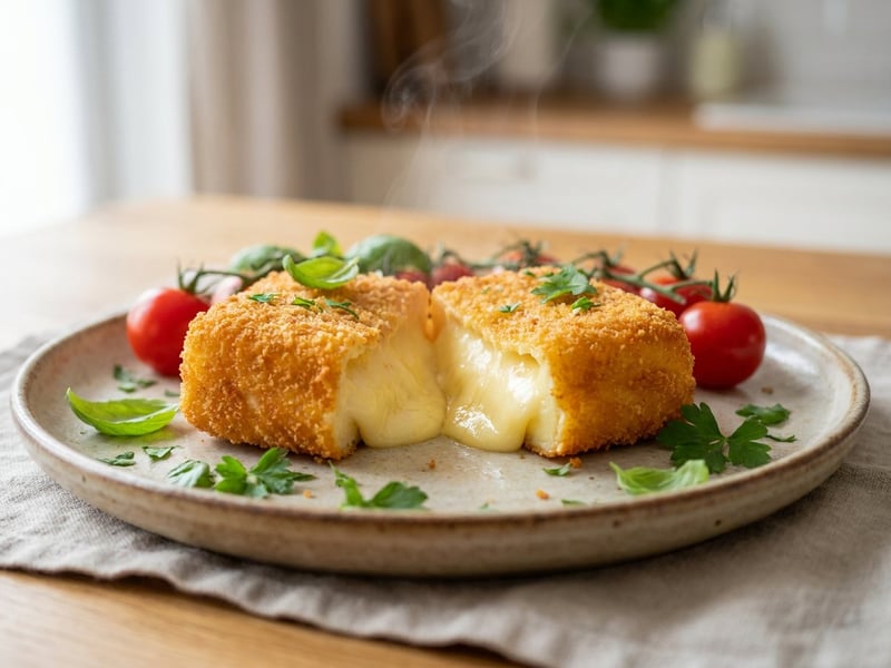 Crispy Fried Cașcaval | Romanian Breakfast