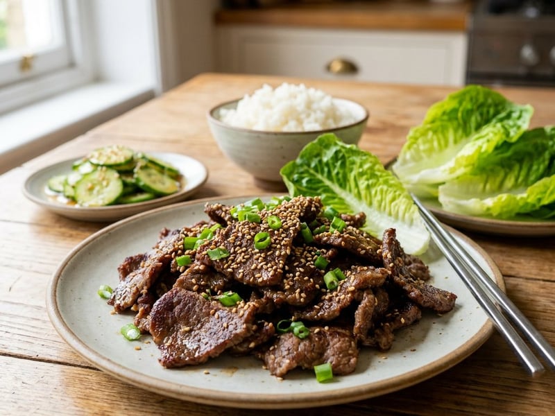 Korean-Style Beef Bulgogi
