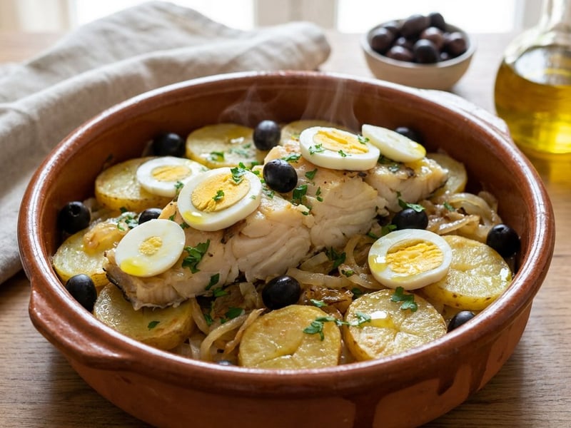 Bacalhau à Gomes de Sá | Portuguese-style cod
