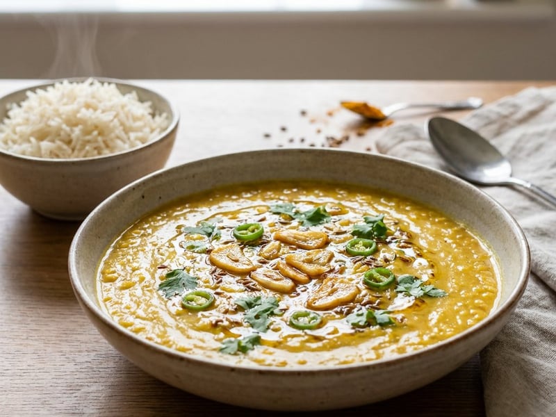 Yellow Lentil Dal Tadka | Aromatic and Nutritious Indian Curry