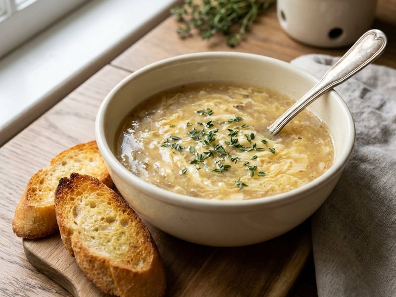 French Onion and Garlic Tourin | Traditional and Aromatic