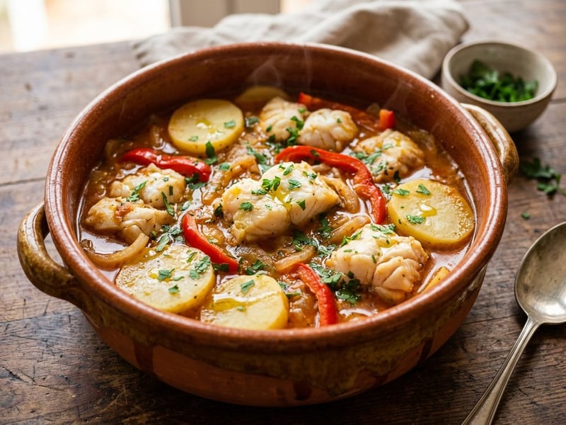 Caldeirada de peixe | Portuguese Fish Stew
