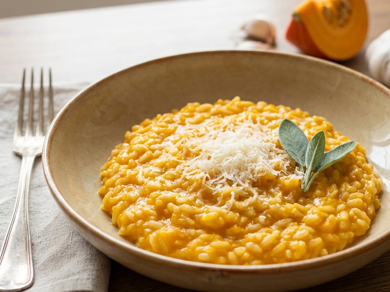 Italian-style Pumpkin Risotto