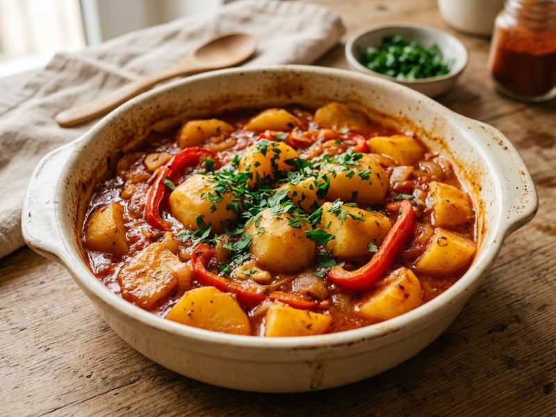 Cartofi scăzuți la cuptor | Tradițional și aromat