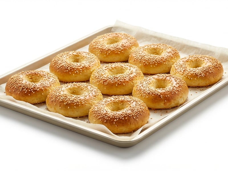 Cottage Cheese Bagels