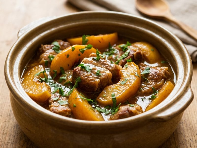 Pork and Quince Stew | Aromatic and Sweet-Sour