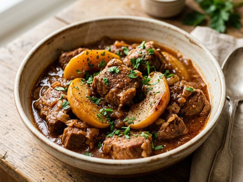 Pork Stew with Quince | Sweet and Sour Tradition