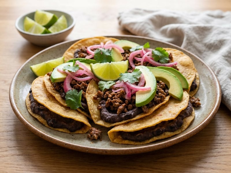 Yucatán Panuchos with Beef | Mexican Street Food