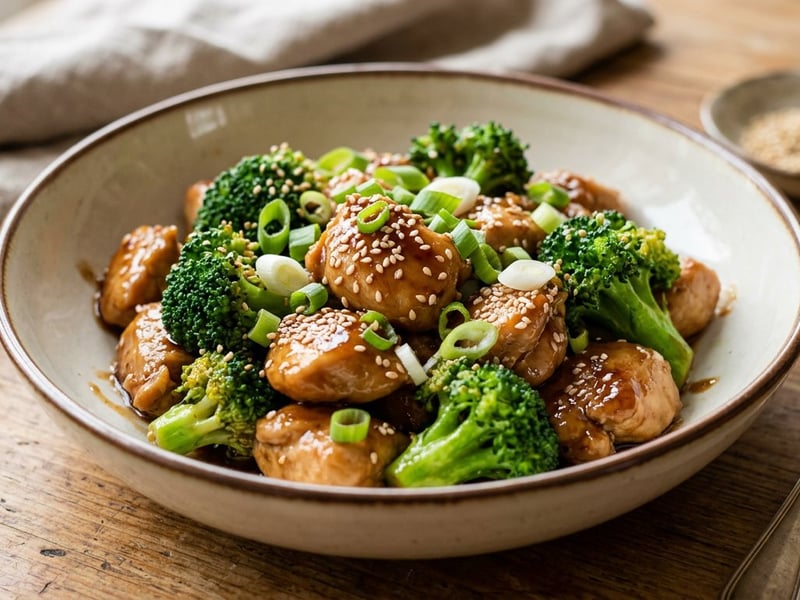 Pui Teriyaki la wok | Cină rapidă în 15 minute