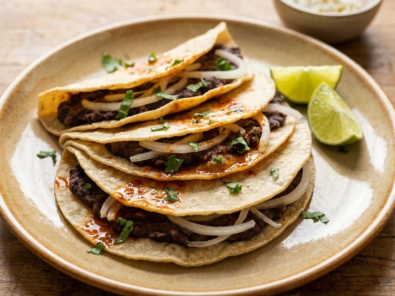 Bean Tacos de Canasta | Authentic Mexican Street Food