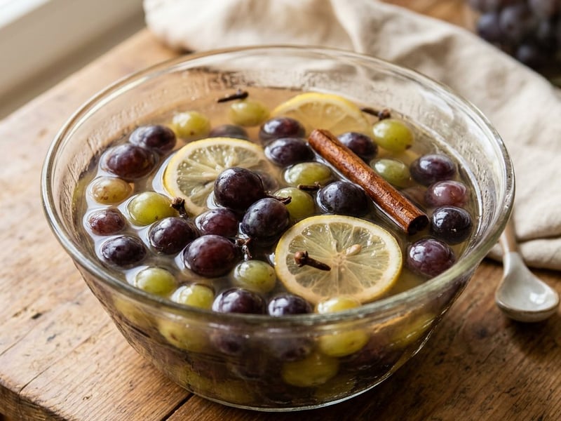 Traditional grape compote | Fragrant autumn dessert