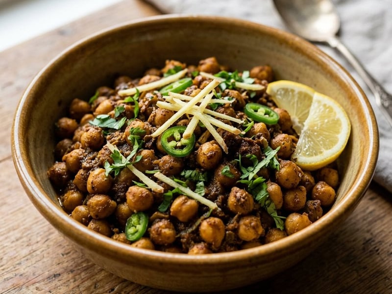Pindi Chana | Aromatic Indian Dry Chickpea Curry