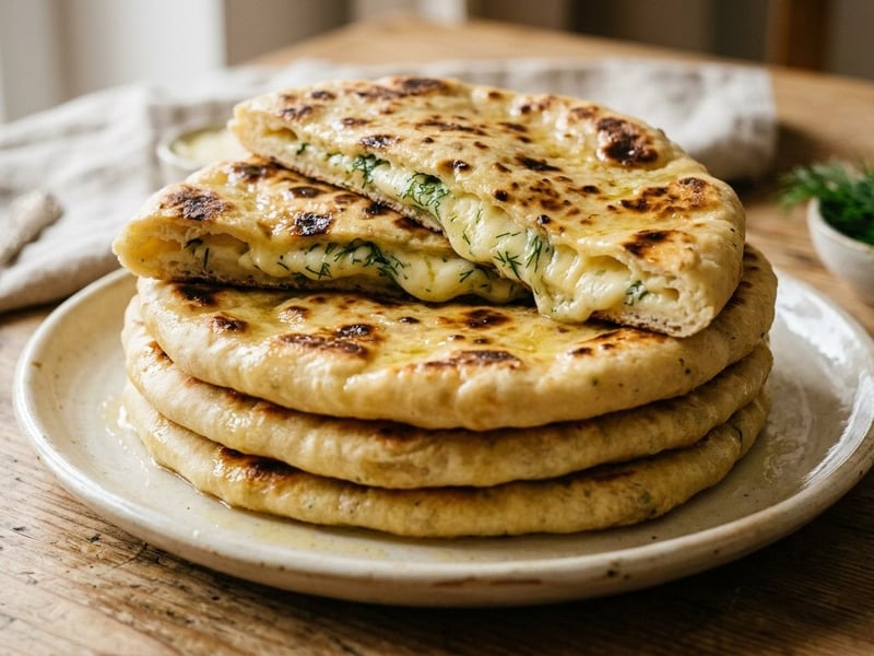 Plăcinte pe lespede cu brânză de burduf | Brunch rustic